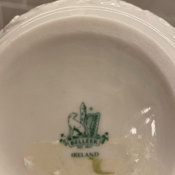 Belleek Vase - Picture 6 of 9